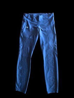 Under Armour Women’s High-Rise Leggings w/ Mesh Panels – Size Large